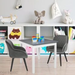 Cortonic Kinderfauteuil - Peuterstoeltje - Kinderzetel - Kinder Fauteuil - Stevig Ontwerp - Grijs -Stokke Verkoop 1200x1200 173