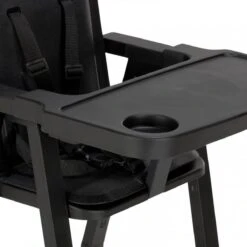 Puck Plain Kinderstoel Met Kussen Zwart -Stokke Verkoop 1200x1200 204