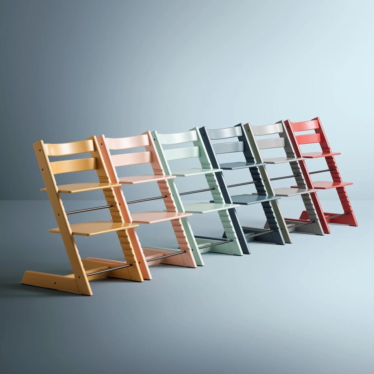 Stokke Tripp Trapp® Stoel Fjord Blue 5 Stokke Tripp Trapp® Stoel Fjord Blue - Afbeelding 3