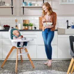 Kinderkraft Kinderstoel 2 In 1 Tixi Turquoise -Stokke Verkoop 1200x1200 263