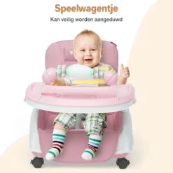 Twinky® Kinderstoel – 2-in-1 Kinderwagen Set – Roze – Inklapbare Eetstoel & Baby Wagentje En Babystoel Voor Aan Tafel – Kinderzetel, Peuterstoeltje En Meegroeistoel In 1 14 Twinky® Kinderstoel – 2-in-1 Kinderwagen Set – Roze – Inklapbare Eetstoel & Baby Wagentje En Babystoel Voor Aan Tafel – Kinderzetel, Peuterstoeltje En Meegroeistoel In 1 -Stokke Verkoop 1200x1200 285