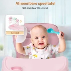 Twinky® Kinderstoel – 2-in-1 Kinderwagen Set – Roze – Inklapbare Eetstoel & Baby Wagentje En Babystoel Voor Aan Tafel – Kinderzetel, Peuterstoeltje En Meegroeistoel In 1 16 Twinky® Kinderstoel – 2-in-1 Kinderwagen Set – Roze – Inklapbare Eetstoel & Baby Wagentje En Babystoel Voor Aan Tafel – Kinderzetel, Peuterstoeltje En Meegroeistoel In 1 -Stokke Verkoop 1200x1200 287