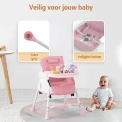 Twinky® Kinderstoel – 2-in-1 Kinderwagen Set – Roze – Inklapbare Eetstoel & Baby Wagentje En Babystoel Voor Aan Tafel – Kinderzetel, Peuterstoeltje En Meegroeistoel In 1 18 Twinky® Kinderstoel – 2-in-1 Kinderwagen Set – Roze – Inklapbare Eetstoel & Baby Wagentje En Babystoel Voor Aan Tafel – Kinderzetel, Peuterstoeltje En Meegroeistoel In 1 -Stokke Verkoop 1200x1200 289