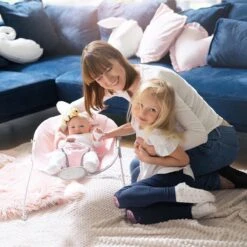 Merkloos MoMi GLOSSY - Automatisch Wipstoeltje, Met Muziek - Bunny -Stokke Verkoop 1200x1200 293