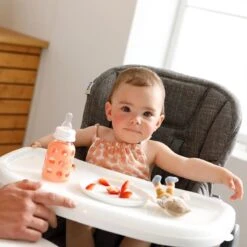 Hauck Grow Up Inklapbare Kinderstoel - Met Ligfunctie En Eetblad - Grijs Melange -Stokke Verkoop 1200x1200 319