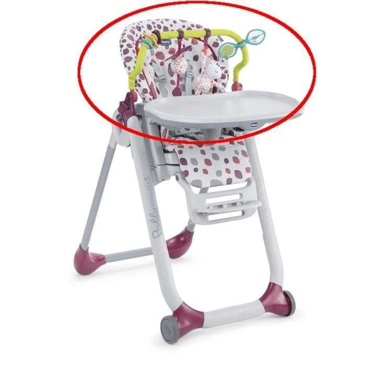 Chicco Polly Progres5 Verkleinkussen - Inclusief Speelgoedboog - Vanaf 0 Maanden - Babygym -Wit 4 Chicco Polly Progres5 Verkleinkussen - Inclusief Speelgoedboog - Vanaf 0 Maanden - Babygym -Wit - Afbeelding 2