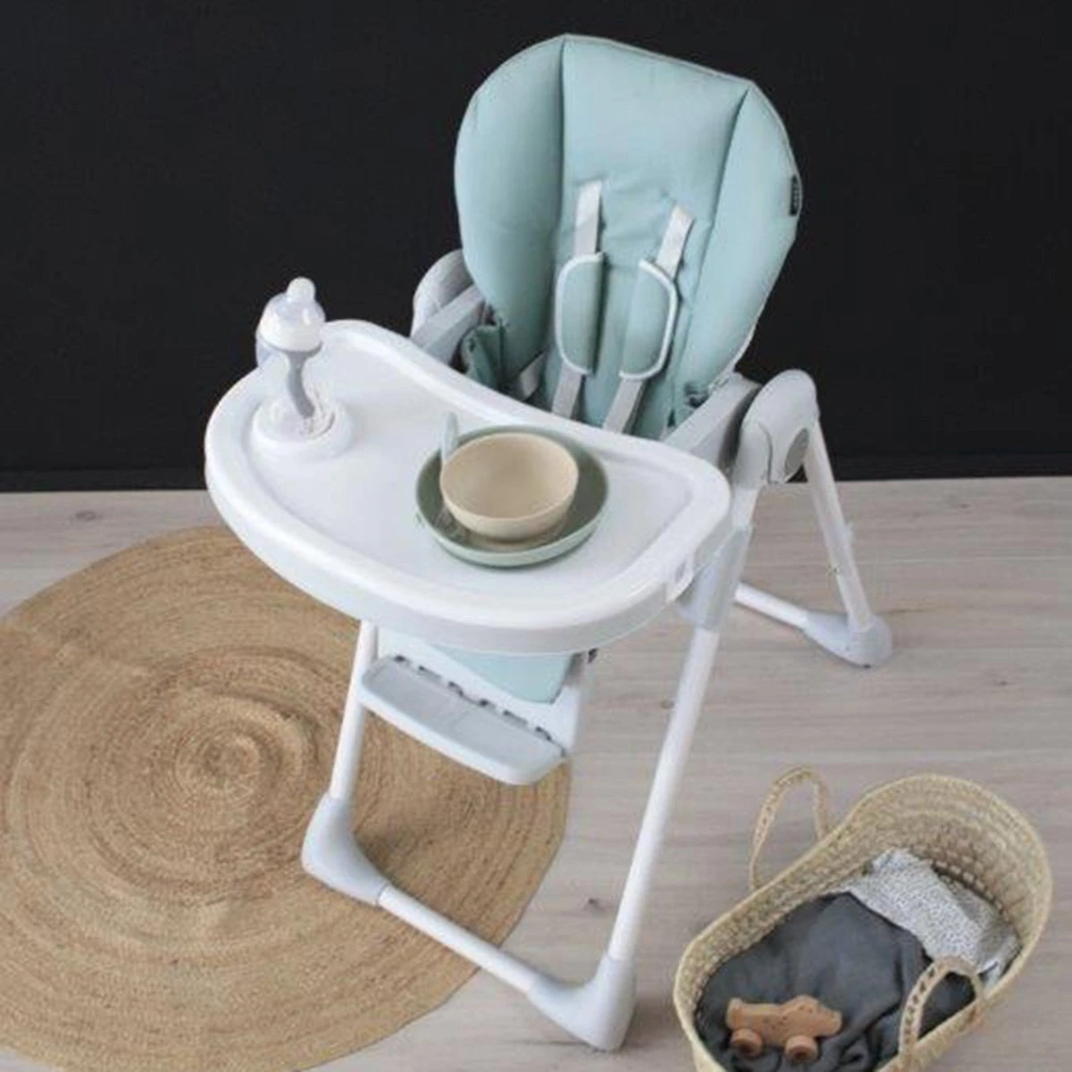 Kekk Kinderstoel Riva - Eetstoel Voor Kinderen - Olijfgroen 15 Kekk Kinderstoel Riva - Eetstoel Voor Kinderen - Olijfgroen - Afbeelding 13