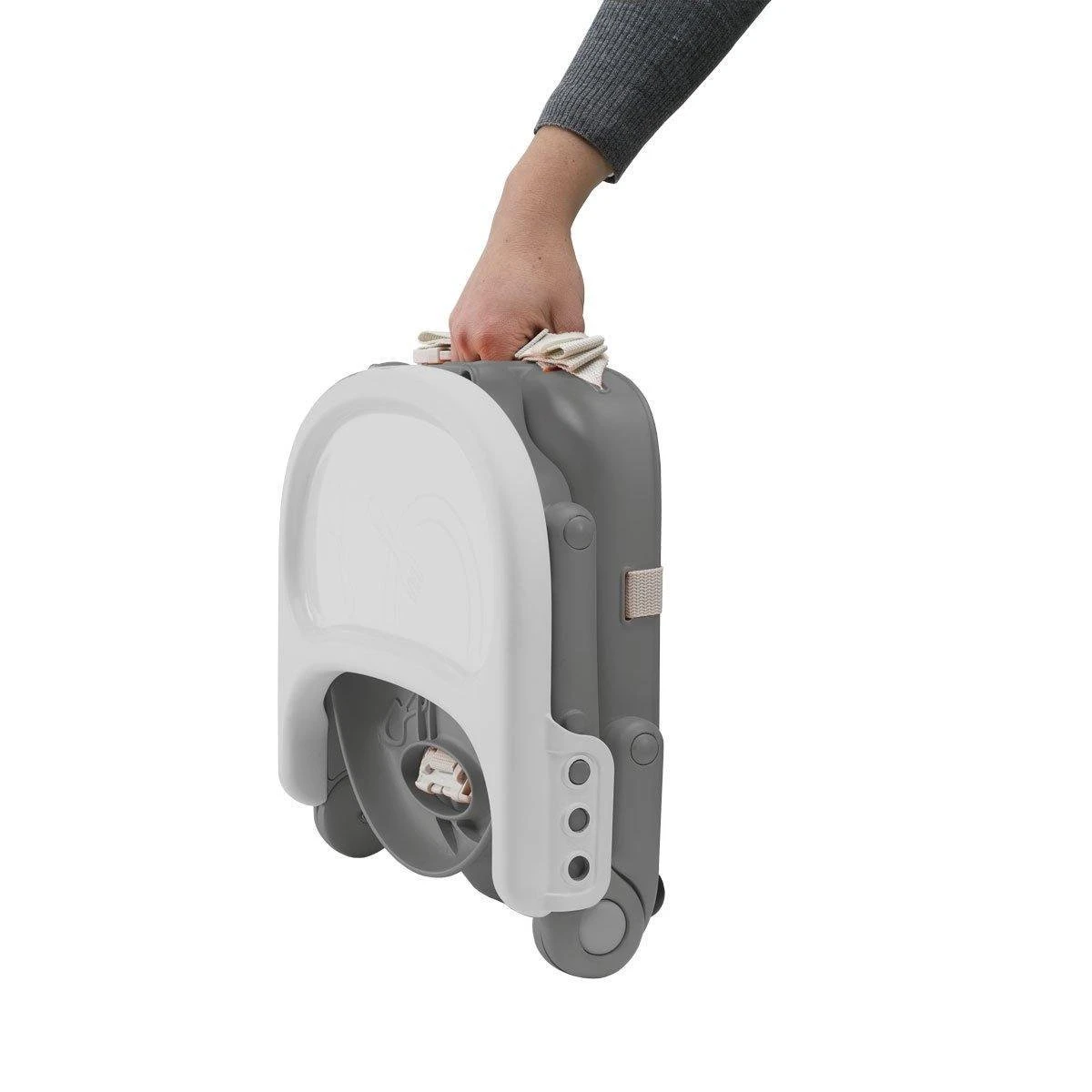 Chicco Pocket Snack Junior - Stoelverhoger Voor Kinderen - Baby Eetstoel - Stabiele Riemen - Grijs 7 Chicco Pocket Snack Junior - Stoelverhoger Voor Kinderen - Baby Eetstoel - Stabiele Riemen - Grijs - Afbeelding 5