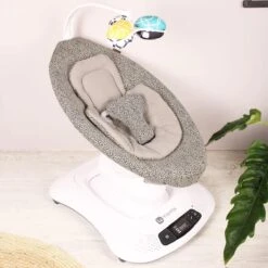 Ukje Verkleinkussen - Geschikt 4Moms Mamaroo - Wafelstof - Taupe Luipaard -Stokke Verkoop 1200x1200 483