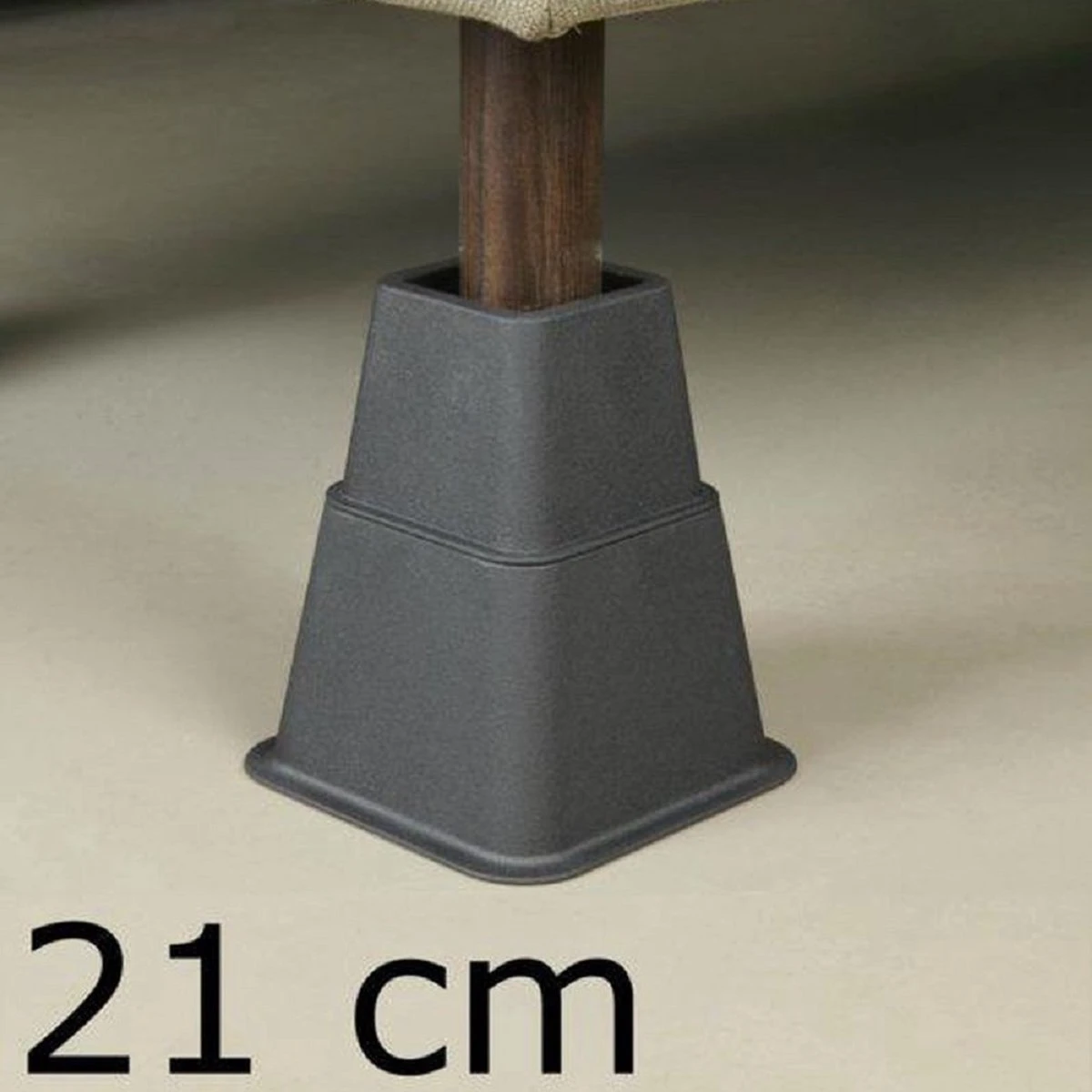 LuxeBass 4x Bedverhogers | Bedklossen | Meubelverhogers | Stoelverhogers | Max. 600 Kg - LB637 11 LuxeBass 4x Bedverhogers | Bedklossen | Meubelverhogers | Stoelverhogers | Max. 600 Kg - LB637 - Afbeelding 9