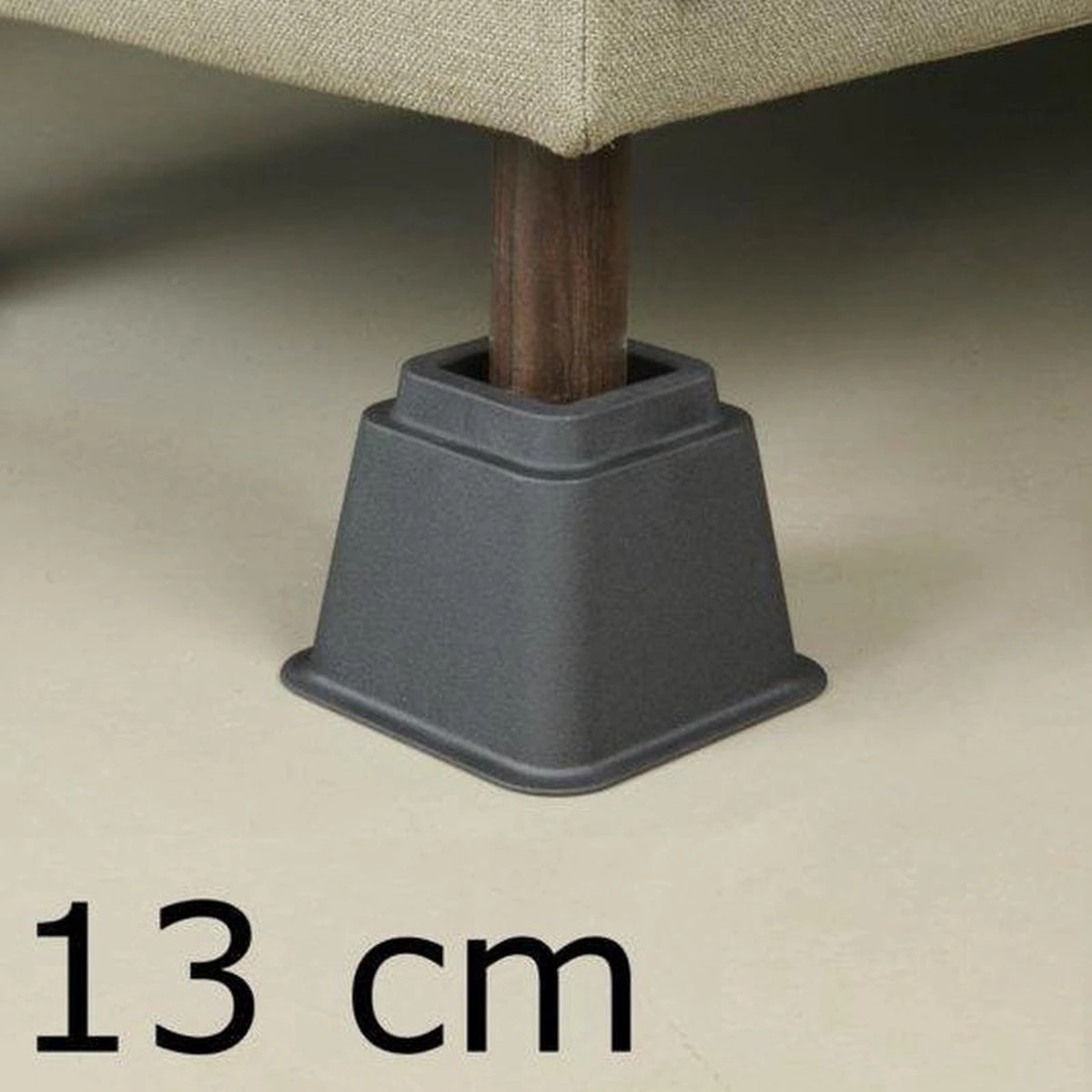 LuxeBass 4x Bedverhogers | Bedklossen | Meubelverhogers | Stoelverhogers | Max. 600 Kg - LB637 17 LuxeBass 4x Bedverhogers | Bedklossen | Meubelverhogers | Stoelverhogers | Max. 600 Kg - LB637 - Afbeelding 15