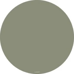 WOOSH - Knoeimat Kinderstoel - Vloerbeschermer 107 Cm - Sage - Olijfgroen