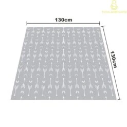 Totalbabycare | Anti-slip Knoeimat Baby | Uitwasbare Mat Voor Onder Kinderstoel | Tijdens Verven | Waterbestendig | 130x130cm -Stokke Verkoop 1200x1200 567