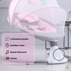 Baby Wieg | Elektrische Baby Wieg | Elektrische Wipstoel | Schommelstoel Baby | Bluetooth | Afstandsbediening - Grijs 13 Baby Wieg | Elektrische Baby Wieg | Elektrische Wipstoel | Schommelstoel Baby | Bluetooth | Afstandsbediening - Grijs -Stokke Verkoop 1200x1200 606