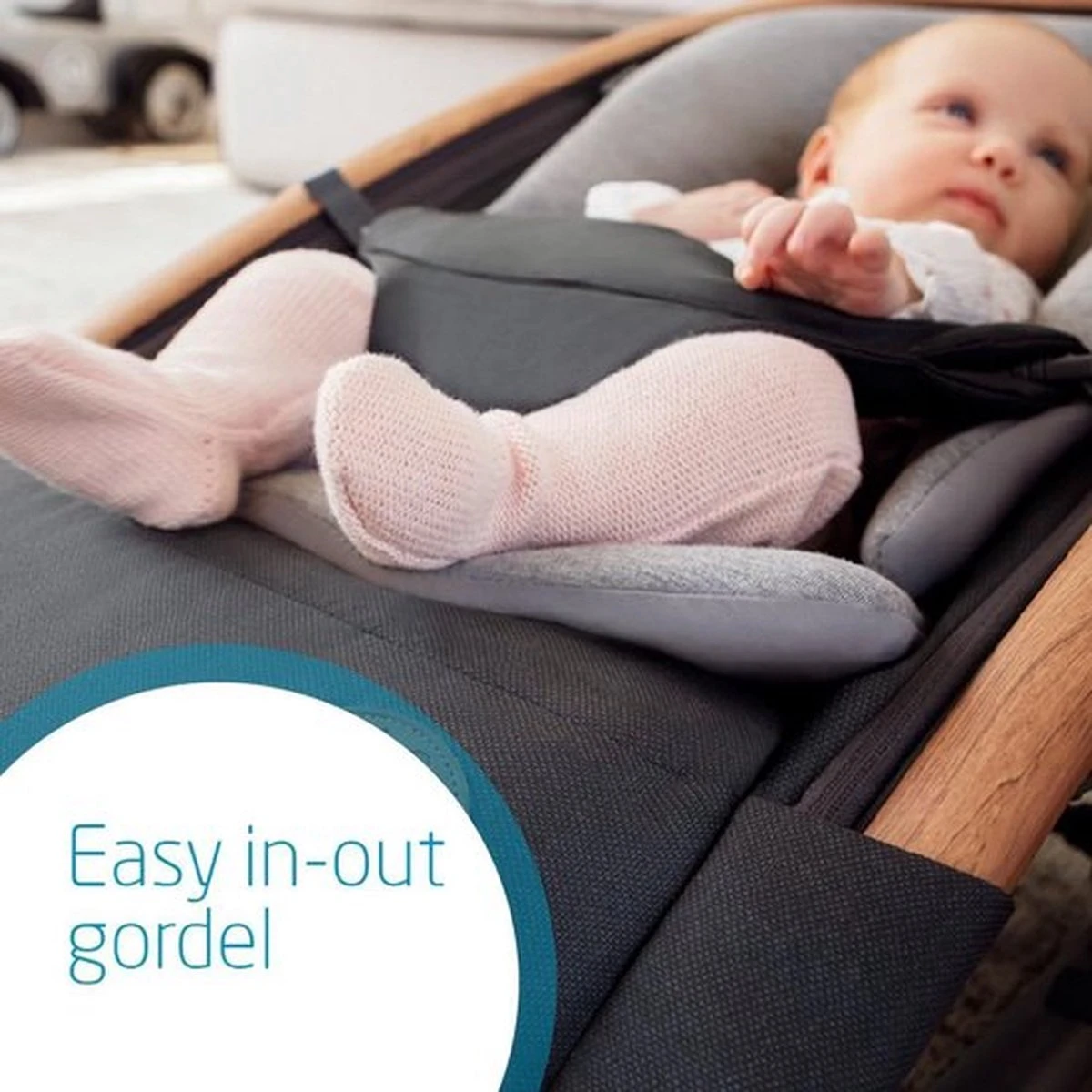 Maxi-Cosi Kori 2-in-1 Wipstoel - Essential Graphite 17 Maxi-Cosi Kori 2-in-1 Wipstoel - Essential Graphite - Afbeelding 15