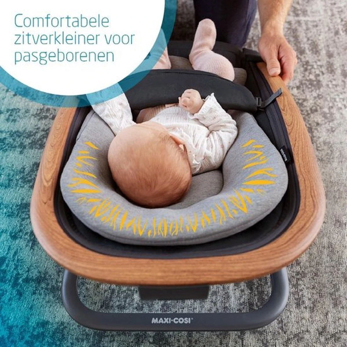 Maxi-Cosi Kori 2-in-1 Wipstoel - Essential Grey 15 Maxi-Cosi Kori 2-in-1 Wipstoel - Essential Grey - Afbeelding 13