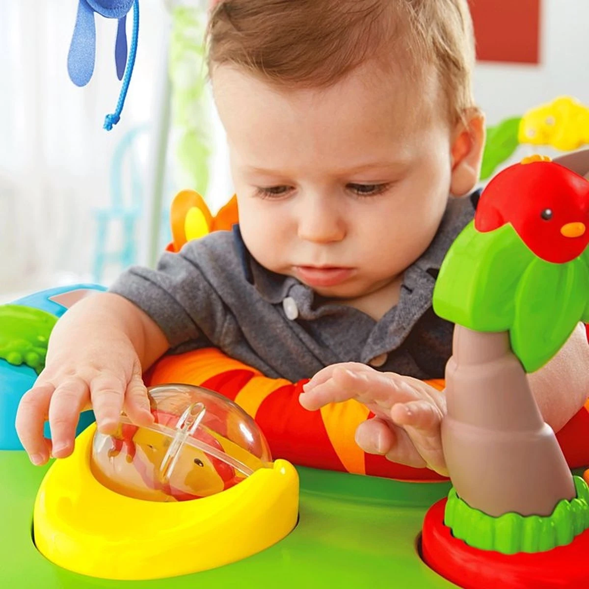 Fisher Price Fisher-Price Jumperoo - Roarin' Rainforest Wipstoel 15 Fisher Price Fisher-Price Jumperoo - Roarin' Rainforest Wipstoel - Afbeelding 13