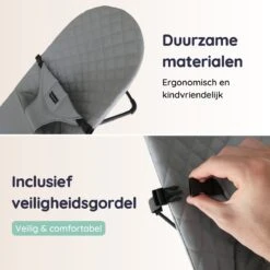 Skye & Scott Wipstoel Baby - Baby Bouncer - Schommelstoel Baby - Baby Swing - Met Speelboog - Grijs -Stokke Verkoop 1200x1200 698