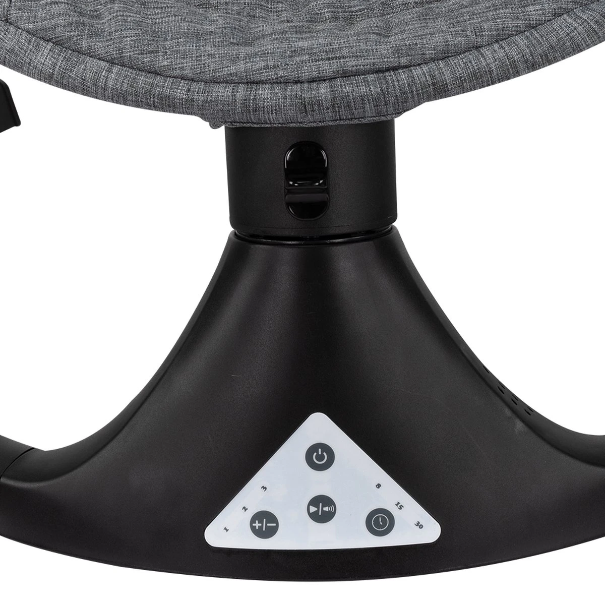 Wipstoel Novi Baby® Nola Swing Black/Grey 5 Wipstoel Novi Baby® Nola Swing Black/Grey - Afbeelding 3