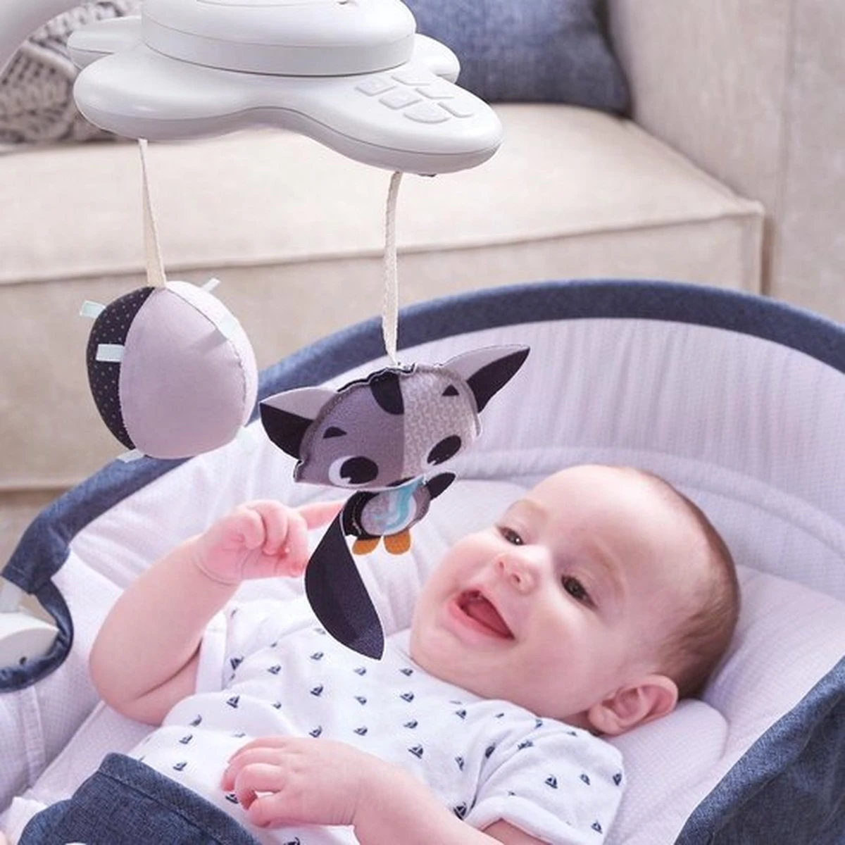 Tiny Love Rocker Napper 3-in-1 Wipstoel - Blue Jeans 14 Tiny Love Rocker Napper 3-in-1 Wipstoel - Blue Jeans - Afbeelding 12