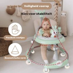 Young Star® Loopstoel - Baby Loopwagen – Loopstoeltje Baby - Looptrainer - Leren Lopen - Inclusief Voetenmat En Steel - Babywalker 18 Young Star® Loopstoel - Baby Loopwagen – Loopstoeltje Baby - Looptrainer - Leren Lopen - Inclusief Voetenmat En Steel - Babywalker -Stokke Verkoop 1200x1200 761