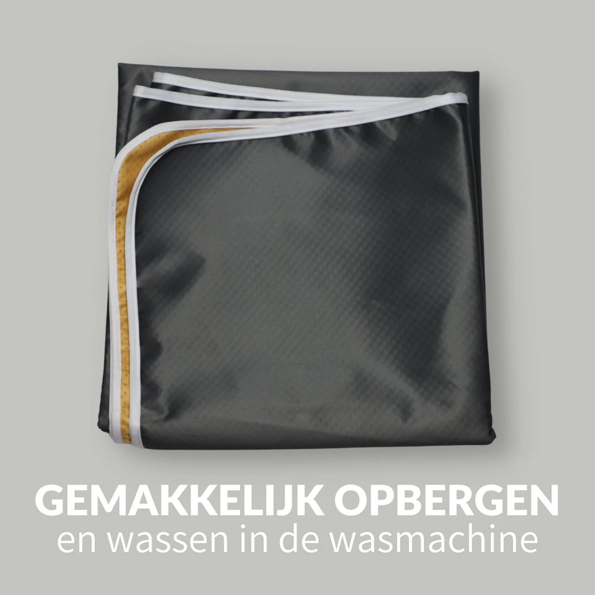 Mamboe Knoeimat - Knoeimat Kinderstoel - 130 Cm - Vloermat - Knoeimat Baby - Speelmat - Placemat Baby - Kinderstoel Mat - Vloerbeschermer 8 Mamboe Knoeimat - Knoeimat Kinderstoel - 130 Cm - Vloermat - Knoeimat Baby - Speelmat - Placemat Baby - Kinderstoel Mat - Vloerbeschermer - Afbeelding 6