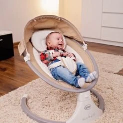 4Baby Rock 'n Relax Grijs - Babyschommel - Elektronische BabySwing - 5 Snelheden - Inclusief Accessoires -Stokke Verkoop 1200x1200 822