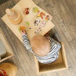 Manine Montessori Set Van 2 KubusStoeltjes - KinderStoel En/of Tafeltje - Groeit Mee - Massief Hout -Stokke Verkoop 1200x1200 83