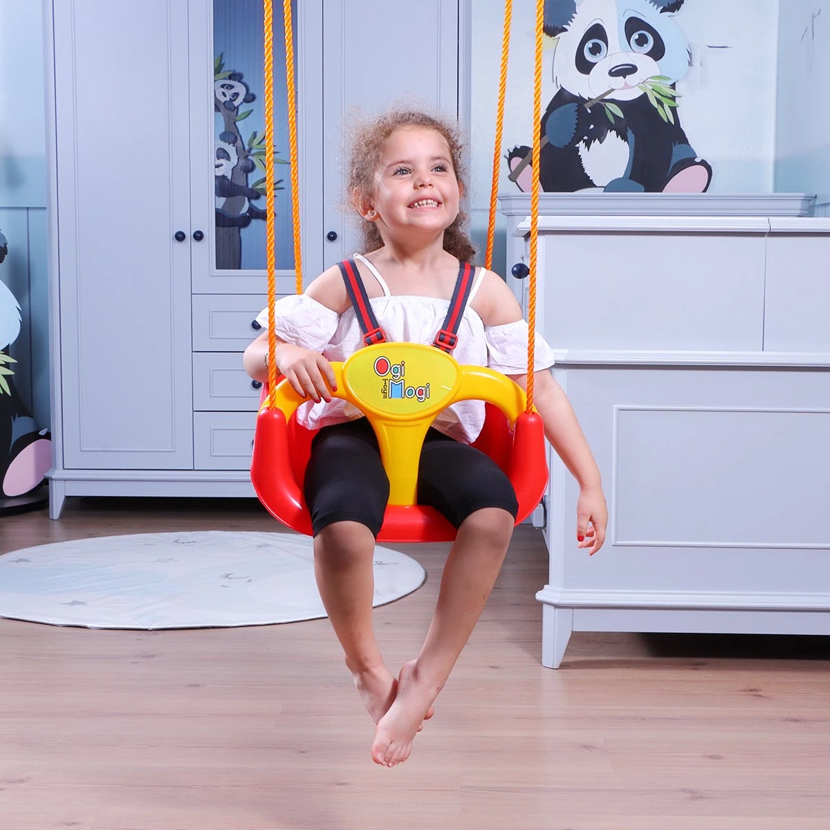 Ogi Mogi Speelgoed Schommel - Peuter Schommel - Babyschommel Vanaf 1 Jaar 10 Ogi Mogi Speelgoed Schommel - Peuter Schommel - Babyschommel Vanaf 1 Jaar - Afbeelding 8