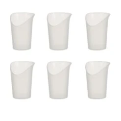 Difrax Oefen Drinkbeker - Transparant/Wit - 6 Stuks -Stokke Verkoop 1200x1200 978