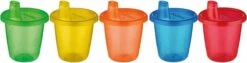 Nûby Drinkbekers Met Tuit - Herbruikbaar - Verschillende Kleuren - 6 Stuks -Stokke Verkoop 1200x307