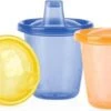 Nûby Drinkbekers Met Tuit - Herbruikbaar - Verschillende Kleuren - 6 Stuks -Stokke Verkoop 1200x424
