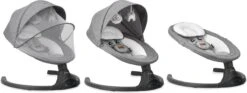 Momi Lami Dark Grey Elektrische Babyschommel BULE00022 31 Momi Lami Dark Grey Elektrische Babyschommel BULE00022 -Stokke Verkoop 1200x453