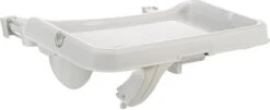 Hauck Alpha Tray Eet- Of Speelblad - Wit -Stokke Verkoop 1200x493