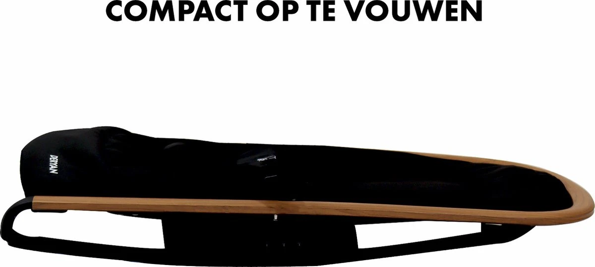 Deryan Rocker Wipstoel - Luxe 2-in-1 - Zwart 8 Deryan Rocker Wipstoel - Luxe 2-in-1 - Zwart - Afbeelding 6