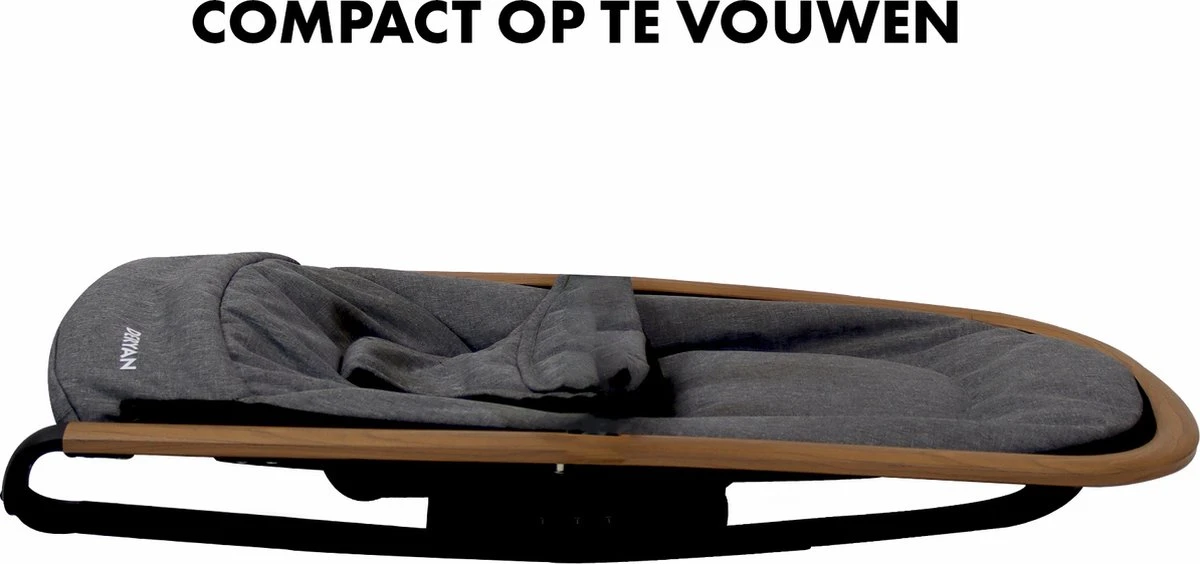 Deryan Rocker Wipstoel - Luxe 2-in-1 - Graphite 9 Deryan Rocker Wipstoel - Luxe 2-in-1 - Graphite - Afbeelding 7