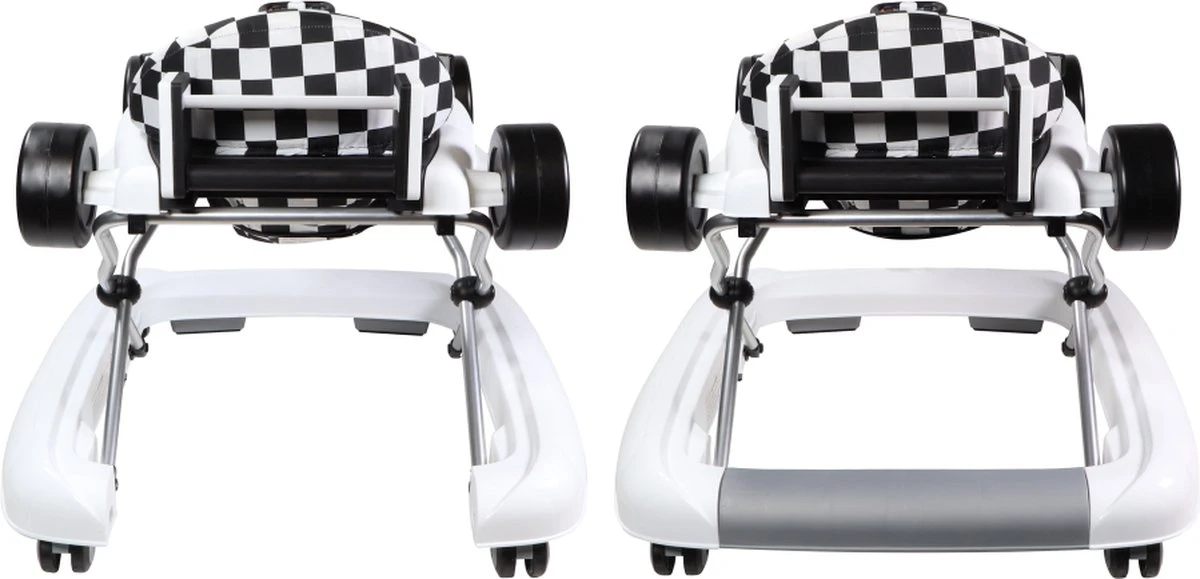 Tryco F1 Racer Loopstoel - 2-in-1 Loopstoel En Loopwagen - Wit - Met Geluid 15 Tryco F1 Racer Loopstoel - 2-in-1 Loopstoel En Loopwagen - Wit - Met Geluid - Afbeelding 13