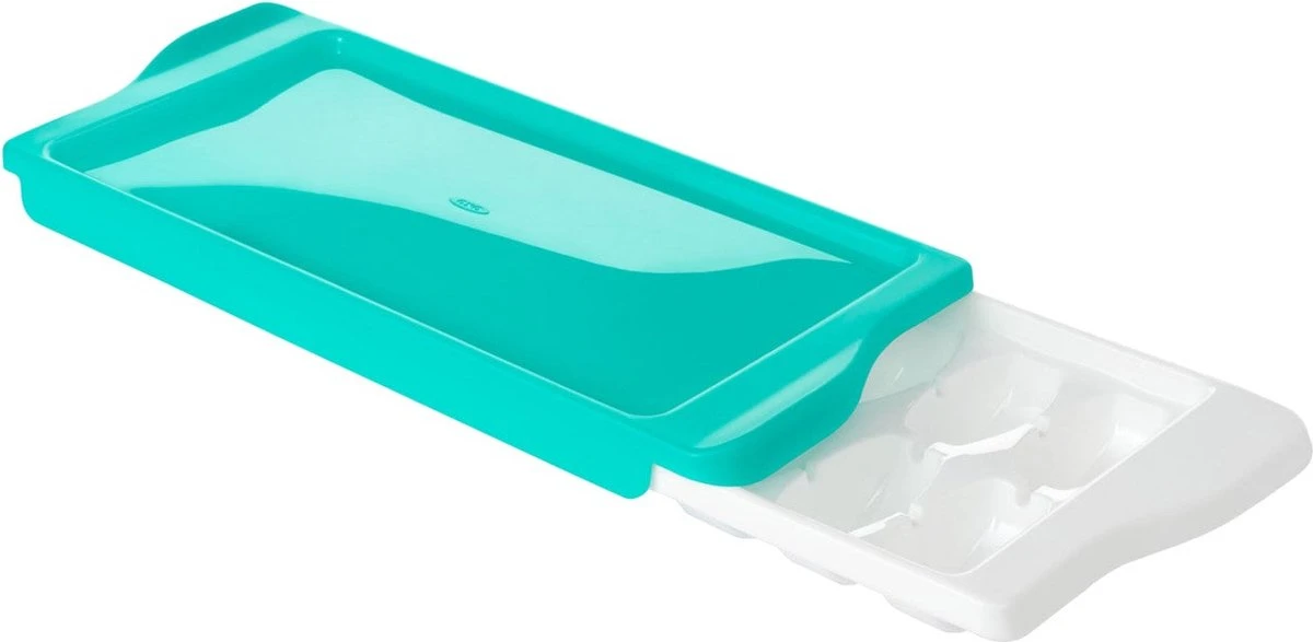 OXO Tot Babyvoeding Diepvriesbakjes - Babyvoeding Bewaarbakjes - Diepvriesbakjes Met Deksel- 14x22 Ml - Teal 12 OXO Tot Babyvoeding Diepvriesbakjes - Babyvoeding Bewaarbakjes - Diepvriesbakjes Met Deksel- 14x22 Ml - Teal - Afbeelding 10