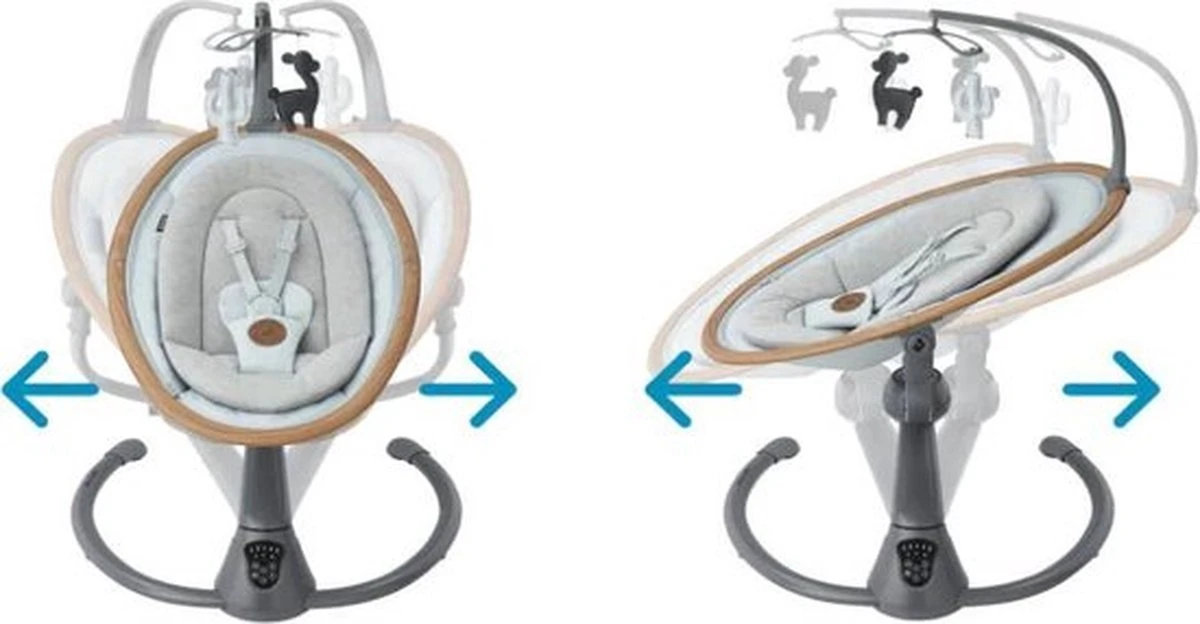 Maxi-Cosi Cassia Babyschommel - Essential Grey 4 Maxi-Cosi Cassia Babyschommel - Essential Grey - Afbeelding 2