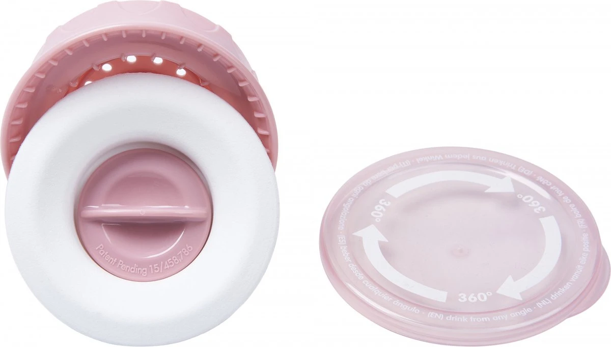 Nijntje Roze 250ml 360° Anti-lek Drinkbeker Met Handvaten 12921 5 Nijntje Roze 250ml 360° Anti-lek Drinkbeker Met Handvaten 12921 - Afbeelding 3