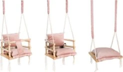 T.R. Goods Babyschommel Voor Binnen - 3-in-1 Roze Plafondhanger - Baby Swing Seat - Gemaakt Van Hout 18 T.R. Goods Babyschommel Voor Binnen - 3-in-1 Roze Plafondhanger - Baby Swing Seat - Gemaakt Van Hout -Stokke Verkoop 1200x702
