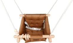 Baby / Kinder Schommel Voor Binnen Of Buiten! - Luxe Baby Swing Corduroy - Ribstof Bruin - Ribfluweel - Schommelstoel Inclusief Kussens, Bevestigingsmaterialen En Veiligheidsriem 15 Baby / Kinder Schommel Voor Binnen Of Buiten! - Luxe Baby Swing Corduroy - Ribstof Bruin - Ribfluweel - Schommelstoel Inclusief Kussens, Bevestigingsmaterialen En Veiligheidsriem -Stokke Verkoop 1200x712 1