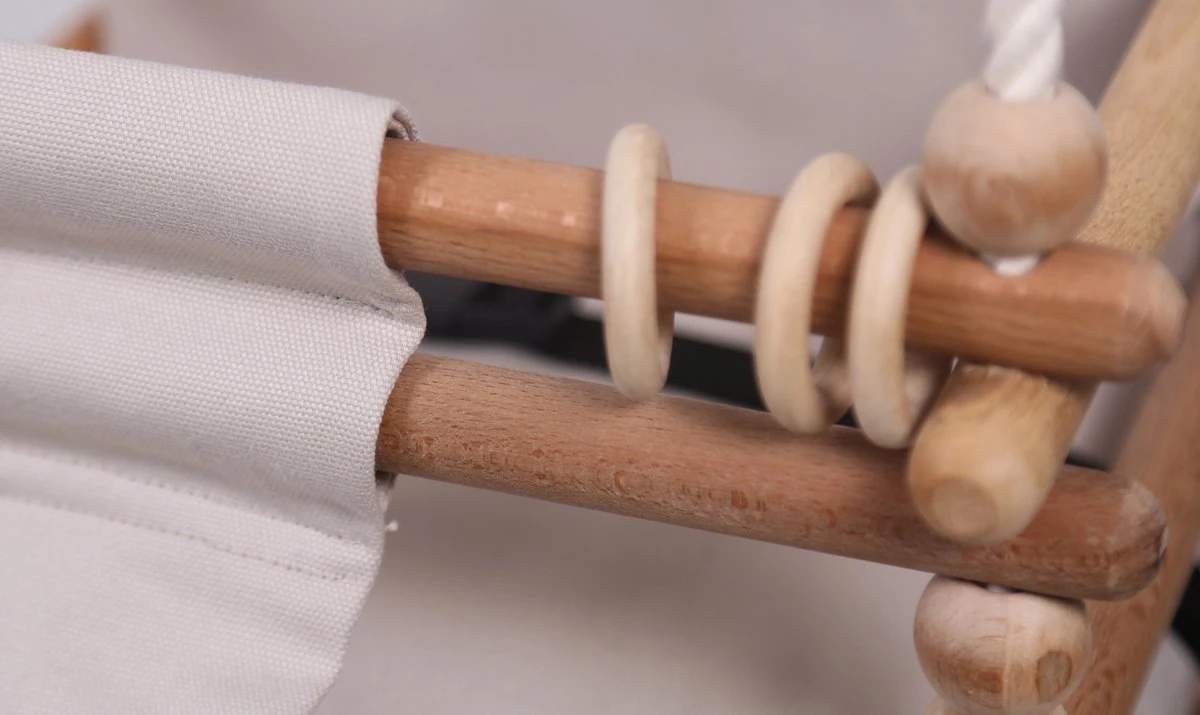 Babyschommel Met Berkenhout - Schommel Baby - Baby Swing Tot 60 Kg - Verstelbaar Schommel Kind - Babyswing 6 Babyschommel Met Berkenhout - Schommel Baby - Baby Swing Tot 60 Kg - Verstelbaar Schommel Kind - Babyswing - Afbeelding 4