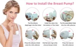 Nutric Elektrische Borstkolf - BPA-Vrij - Draagbaar & Draadloos - Verschillende Opzetstukken & Standen -Stokke Verkoop 1200x736