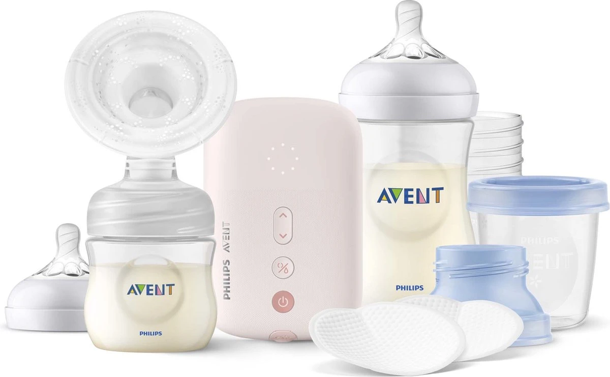 Philips Avent - Borstvoedingskit Met Elektrische Enkele Borstkolf - SCD395/21 3 Philips Avent - Borstvoedingskit Met Elektrische Enkele Borstkolf - SCD395/21