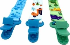 Set 3 Stuks Speenkoord - Funky Dinosaurus - Dino Thema - Cozy Cake® -Stokke Verkoop 1200x761 2