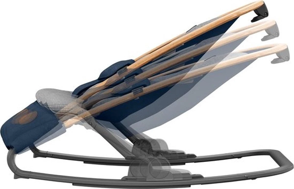 Maxi-Cosi Kori 2-in-1 Wipstoel - Essential Blue 8 Maxi-Cosi Kori 2-in-1 Wipstoel - Essential Blue - Afbeelding 6