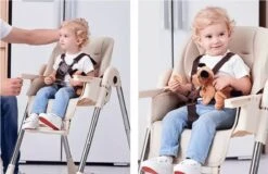 Tissy® 2 In 1 Eetstoel / Kinderstoel – Bruin/Beige – Inklapbare Eetstoel Met Speeltafel -Stokke Verkoop 1200x775 1