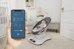 4moms MamaRoo 4 Silver Pluche -Stokke Verkoop 1200x800 114