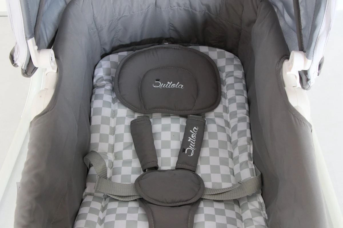 Quilola Elektrische Wieg En Schommelstoel In 1 - Geschikt Voor 0-36 Maanden 5 Quilola Elektrische Wieg En Schommelstoel In 1 - Geschikt Voor 0-36 Maanden - Afbeelding 3